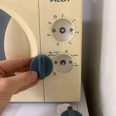 Núm điều chỉnh cho lò vi sóng thay thế