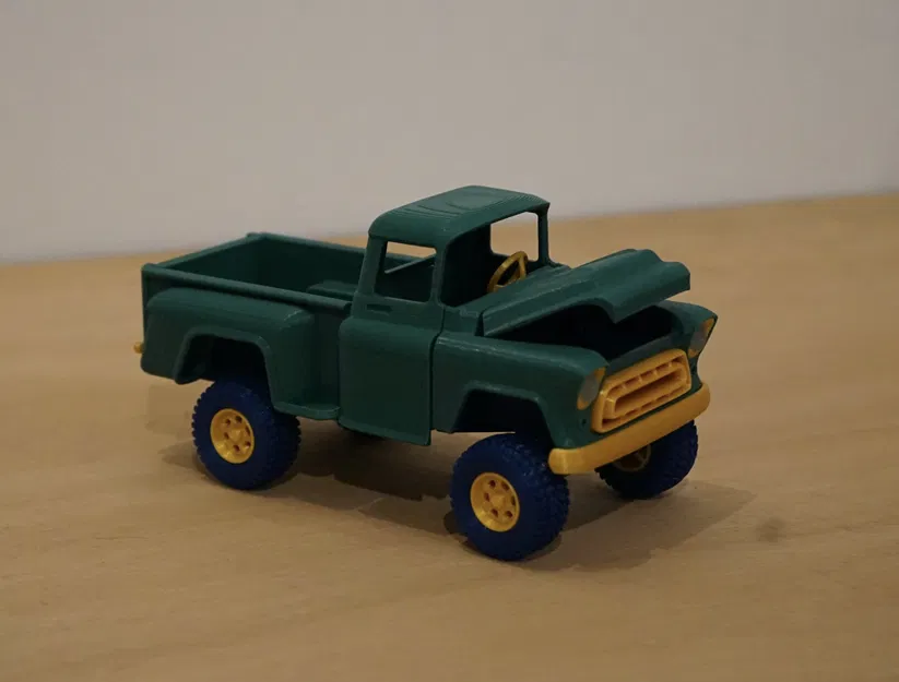 Xe tải Chevy 57' mô hình đồ chơi chi tiết - Image 5