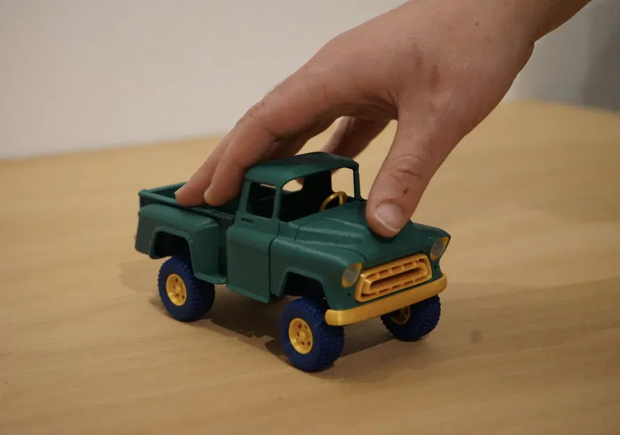 Xe tải Chevy 57' mô hình đồ chơi chi tiết - Image 6