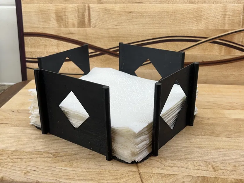 Giá đỡ khăn ăn cho khăn Kirkland của Costco - Image 3