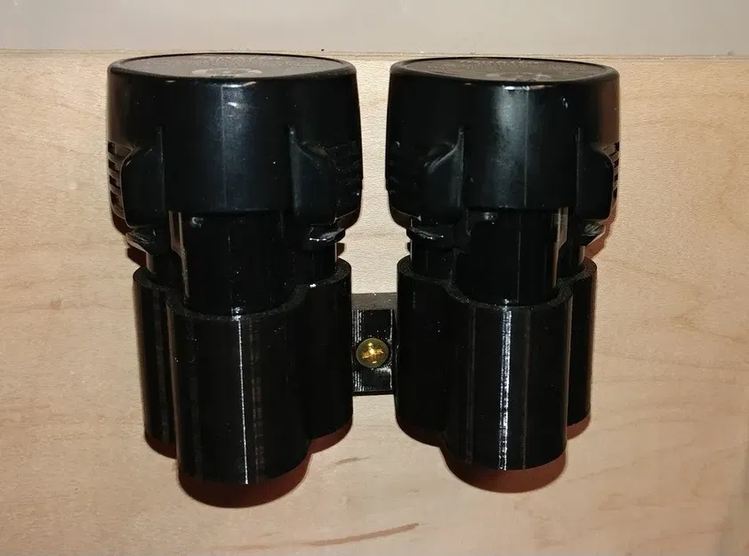 Giá đỡ pin đôi gắn tường Makita - Image 1