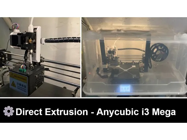 Nâng cấp Extrusion Trực Tiếp cho Anycubic I3 Mega - Image 1
