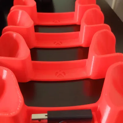 Giá đỡ tay cầm Xbox 4 chiếc với chỗ để USB