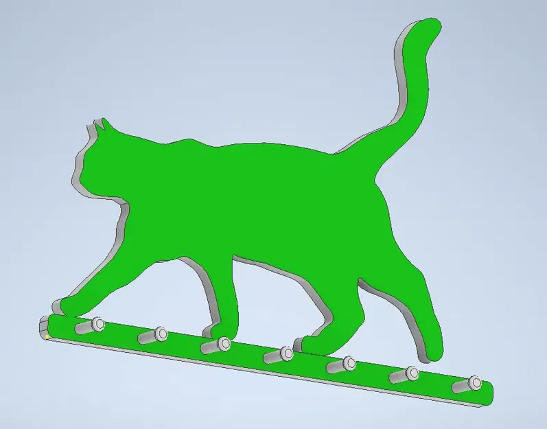 Mèo treo đồ ngộ nghĩnh cho không gian sống - Image 1