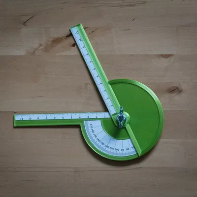 Thước đo góc chính xác cho các góc ngoài và cạnh tròn