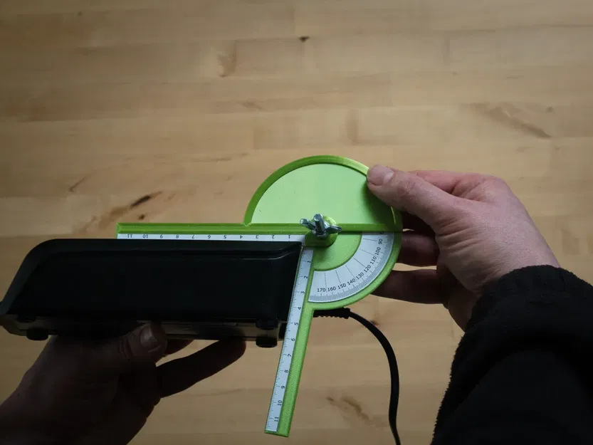 Thước đo góc chính xác cho các góc ngoài và cạnh tròn - Image 5