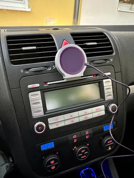 Giá đỡ sạc Magsafe cho iPhone trong khe CD ô tô - Image 4