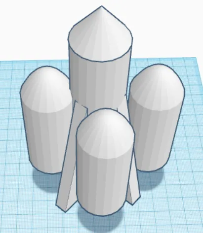 Tên lửa không gian vui nhộn cho trẻ em - Image 2