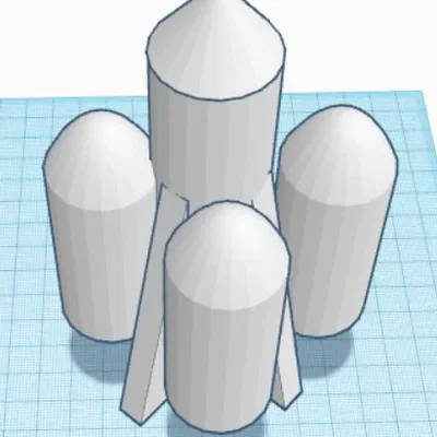 Tên lửa không gian vui nhộn cho trẻ em