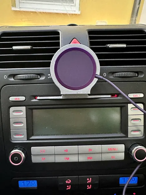 Giá đỡ sạc Magsafe cho iPhone trong khe CD ô tô - Image 7