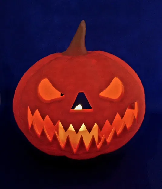 Đèn trang trí bí ngô đáng sợ cho mùa Halloween - Image 3