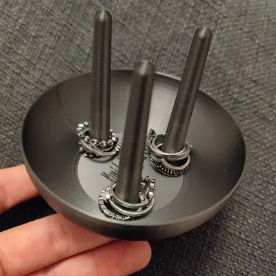 Giá đỡ nhẫn hình bát cho trang sức nữ