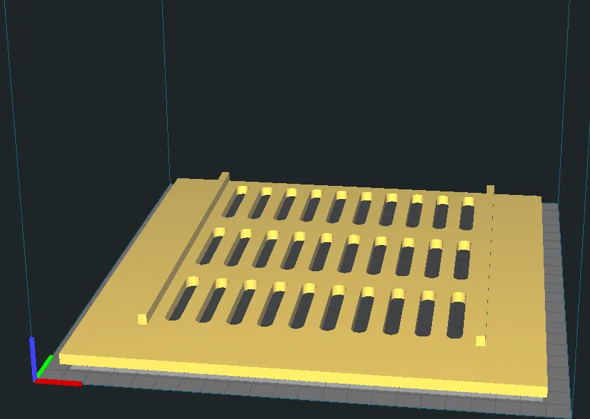 Lưới thông gió kích thước 202.5 x 205 mm - Image 1