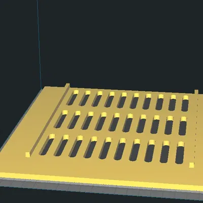 Lưới thông gió kích thước 202.5 x 205 mm