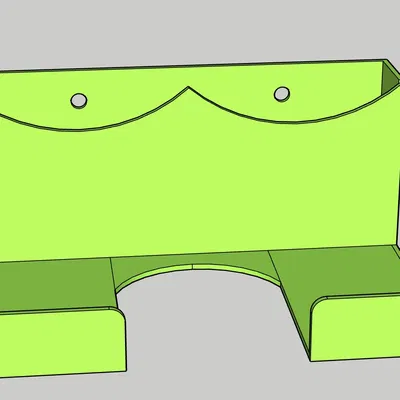 Giá đỡ máy sấy tóc thiết kế cho phòng tắm