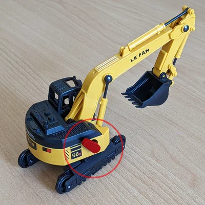 Páčka điều khiển lưỡi gà cho máy xúc mini