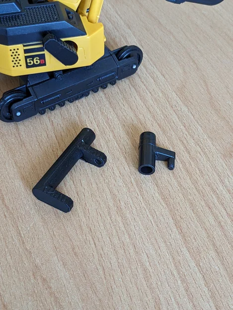 Páčka điều khiển lưỡi gà cho máy xúc mini - Image 3