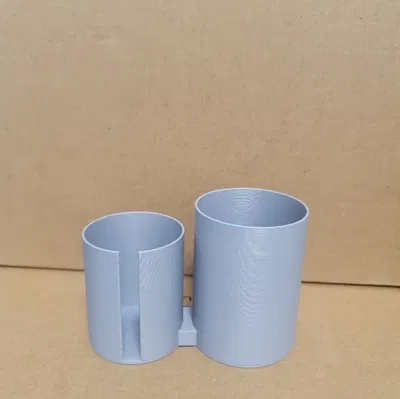 Giá đỡ đơn giản cho dao cạo và kem cạo râu