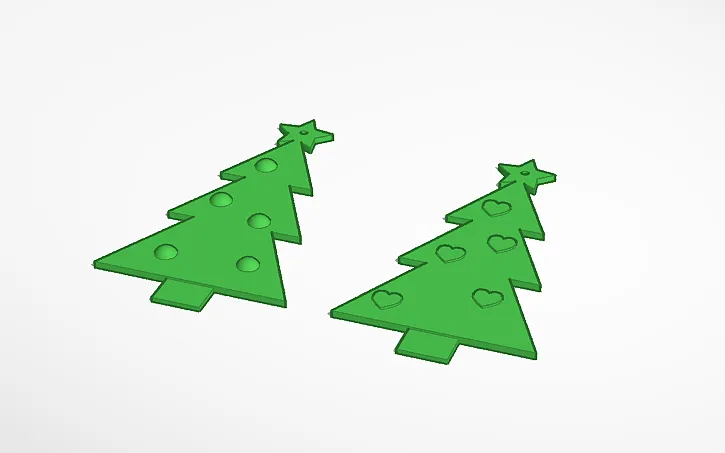 Cây thông Giáng sinh dễ thương và thân thiện - Image 1