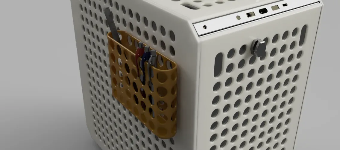 Giá đỡ tiện ích cho Cooler Master QUBE 500 - Image 2