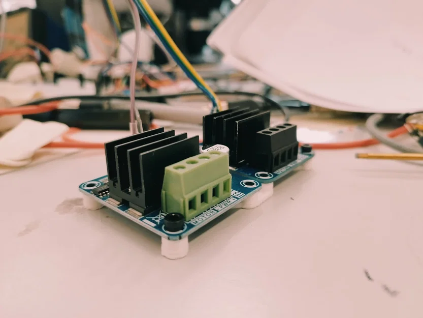 Giá đỡ PCB tối giản cho bộ điều khiển động cơ H Bridge IBT-4 - Image 2