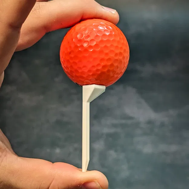 Tee golf thiết kế low poly hiện đại dễ in - Image 2