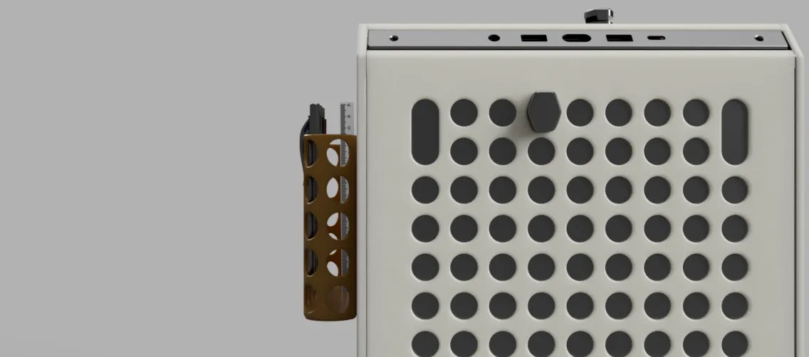 Giá đỡ tiện ích cho Cooler Master QUBE 500 - Image 3