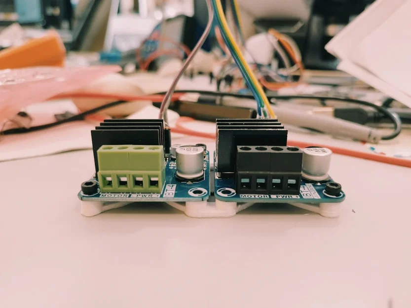 Giá đỡ PCB tối giản cho bộ điều khiển động cơ H Bridge IBT-4 - Image 3