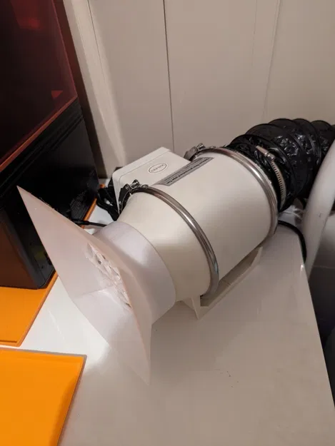 Họng hút cho quạt hút 4' với kích thước đa dạng - Image 1