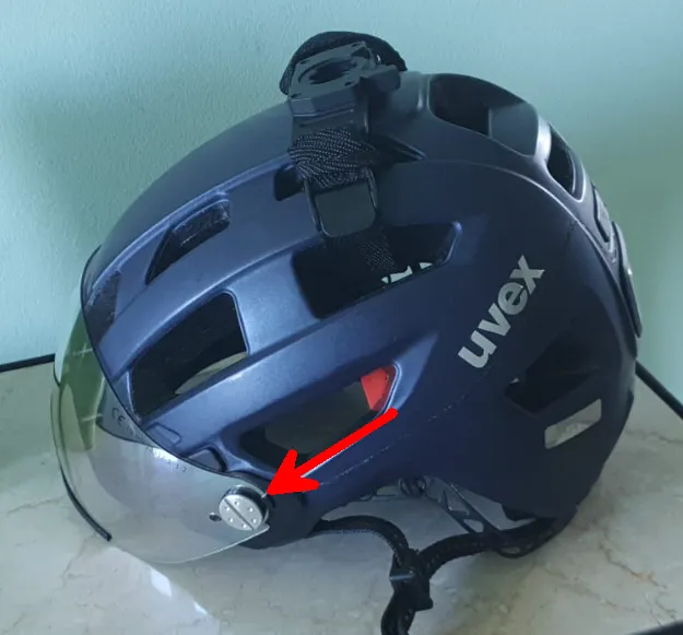 Đĩa khoảng cách thay thế cho kính bảo vệ mũ bảo hiểm UVEX - Image 1