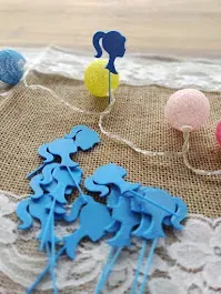 Đế trang trí hình Barbie cho bánh ngọt - Image 1