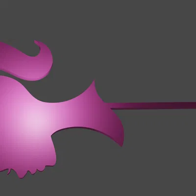 Đế trang trí hình Barbie cho bánh ngọt