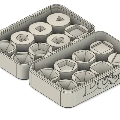 Giá đỡ xúc xắc D&D in ngay tại chỗ