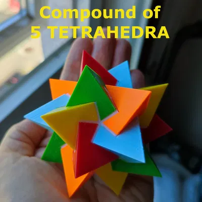 Hợp chất của năm tứ diện