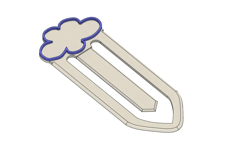 Dấu trang tùy chỉnh đơn giản cho sách - Image 1