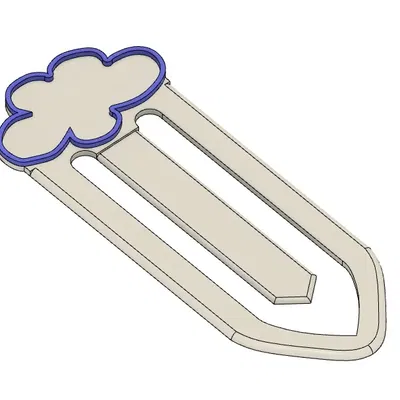 Dấu trang tùy chỉnh đơn giản cho sách