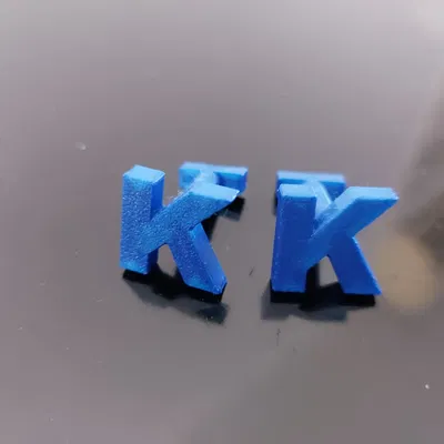 Cufflinks hình chữ K độc đáo cho phong cách nam giới