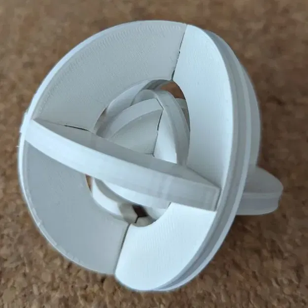 Câu đố hình cầu kép trong không gian 3D - Image 1