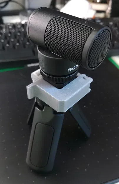 Giá đỡ cho microphone SONY ECM-G1 dùng trên tripod và màn hình - Image 1