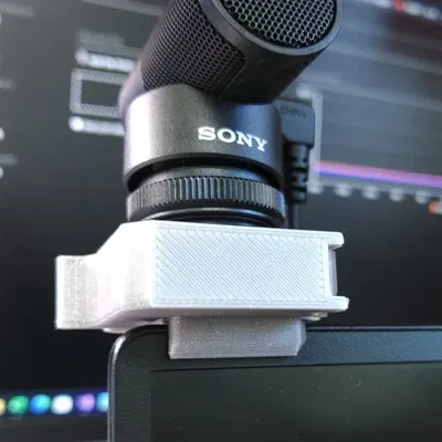 Giá đỡ cho microphone SONY ECM-G1 dùng trên tripod và màn hình
