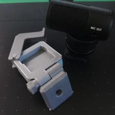 Giá đỡ cho microphone SONY ECM-G1 dùng trên tripod và màn hình