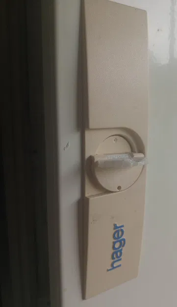 Cần gạt cửa thay thế cho tủ điện hager univers z - Image 2