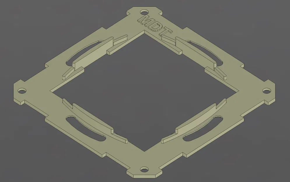 Khung gắn MDT cho nút nhấn kính dòng GT - Image 1