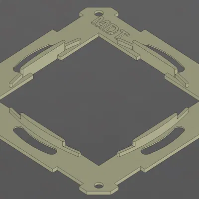 Khung gắn MDT cho nút nhấn kính dòng GT