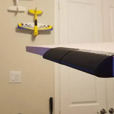 Gắn cánh cho mô hình máy bay RC bằng bìa xốp 1 inch