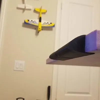 Gắn cánh cho mô hình máy bay RC bằng bìa xốp 1 inch