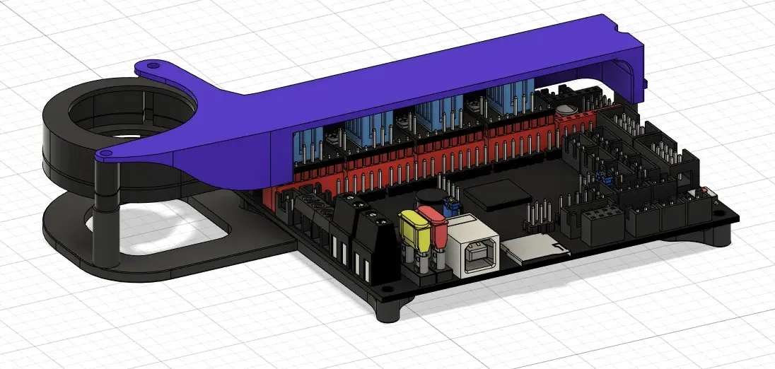 Mô hình quạt BTT SKR 1.4/Turbo 5015 cho TMC Steppers - Image 1