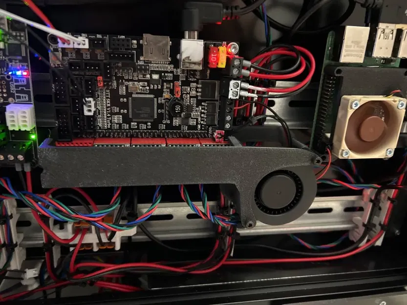 Mô hình quạt BTT SKR 1.4/Turbo 5015 cho TMC Steppers - Image 2