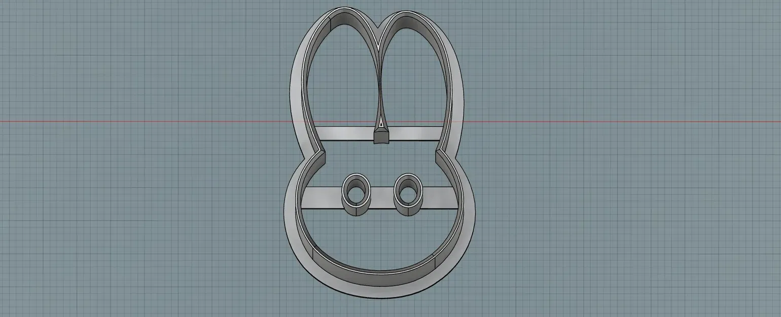 Cutter bánh quy hình thỏ Sailor Moon dễ thương - Image 1