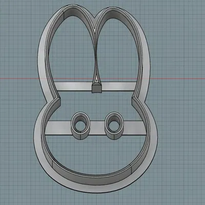 Cutter bánh quy hình thỏ Sailor Moon dễ thương